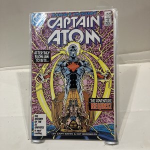 Captain Atom #1 Dc Comic Book 1st Appearance of Captain Atom 1987