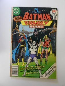 The Batman Family #13 (1977) FN condition stains front cover