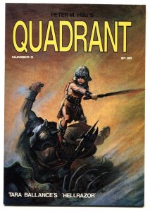 Quadrant #5  Hellrazor- Peter M Hsu 1985  NM-