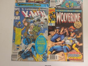 4 Marvel Comics #116 118 Wolverine + #12 X-Force + #16 X-Men 69 TJ303