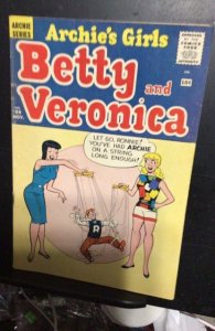 Archie's Girls Betty & Veronica #59 1960 Archie marionette! FN/VF Oregon...