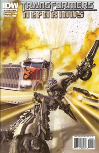 Transformers: Nefarious #5A VF ; IDW | Revenge of the Fallen Sequel