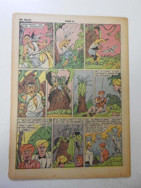 The Spirit #130 (1942) Newsprint Comic Insert Rare!