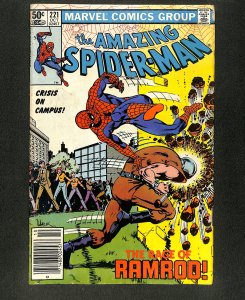 Amazing Spider-Man #221 Newsstand Variant