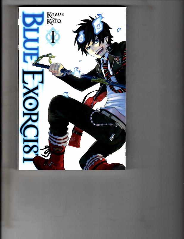 Blue Exorcist Vol 1 TPB Manga Anime Death Note Bleach Naruto Dragonball WR1