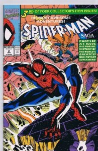 Spiderman Saga #3 ORIGINAL Vintage 1991 Marvel Comics  