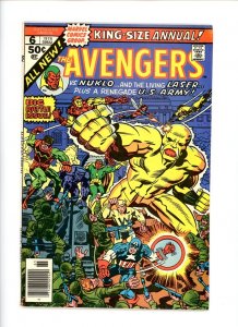 Avengers Annual #6  1976  VG/F