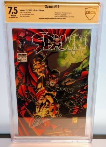 Spawn #16, 17, 18 signed by Capullo