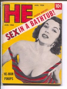 HE #12 8/1954-Bob Hope Lilly Christine-cheesecake-exploitation-Sophia Loren-VG