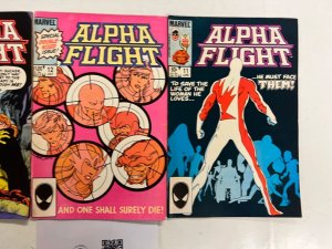 3 Alpha Flight Marvel Comic Books # 11 12 13Avengers Defenders Thor 78 JS67