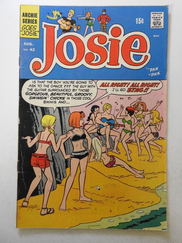 Josie #42 (1969) Sharp VG Condition!