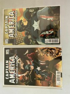 Captain America The Fighting Avenger #1 A+B variants 8.0 VF (2011)