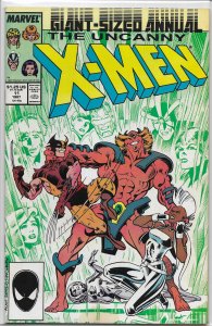 Uncanny X-Men   vol. 1  Annual #11 FN Claremont/Davis, Captain Britain