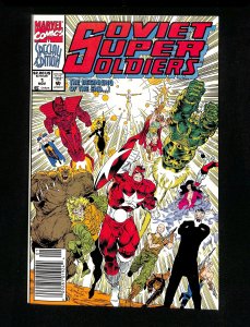 Soviet Super Soldiers #1 Newsstand Variant