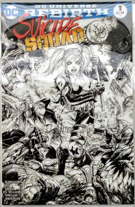 Suicide Squad #1 (Midtown Comics Sketch Variant)(NM+)(2016)