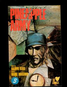 12 Comic Books Pineapple Army #1 2 3 3 4 5 6 7 8 9 10, Out of this World #5 JF20