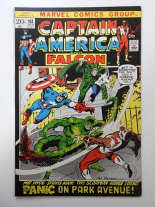 Captain America #151 (1972) VG Cond! Cover and 1st 2 wraps detached top staple