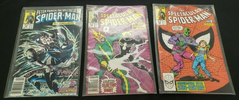 SPIDER-MAN 5PC (FN) ELEKTRA, BLACK SUIT, ELECTRO, CAPTAIN AMERICA 1987-97