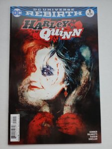 HARLEY QUINN VOL 3 ISSUE #1 BILL SIENKIEWICZ VARIANT COVER B ~ DIE LAUGHING