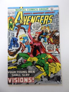 The Avengers #113 (1973) VF- condition stamp back cover