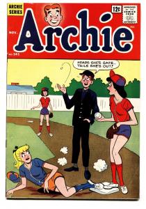 Archie #141 1963-baseball cover-Betty-Veronica-FN/VF
