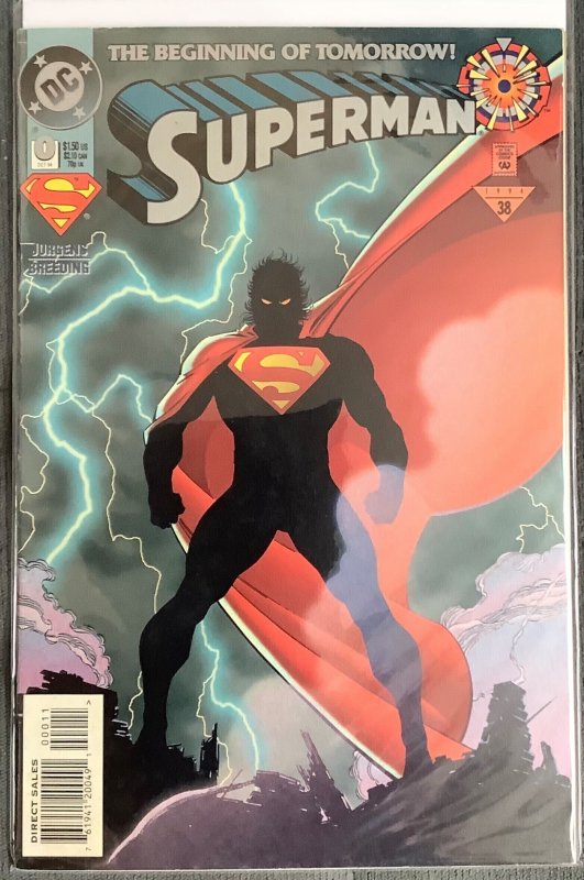 Superman #0 (1994, DC) NM