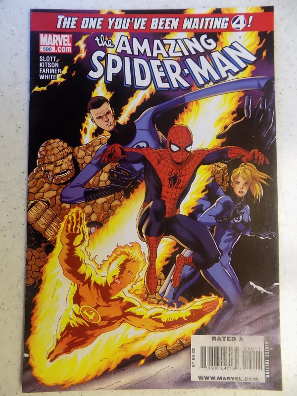 AMAZING SPIDER-MAN # 590 MARVEL ACTION ADVENTURE