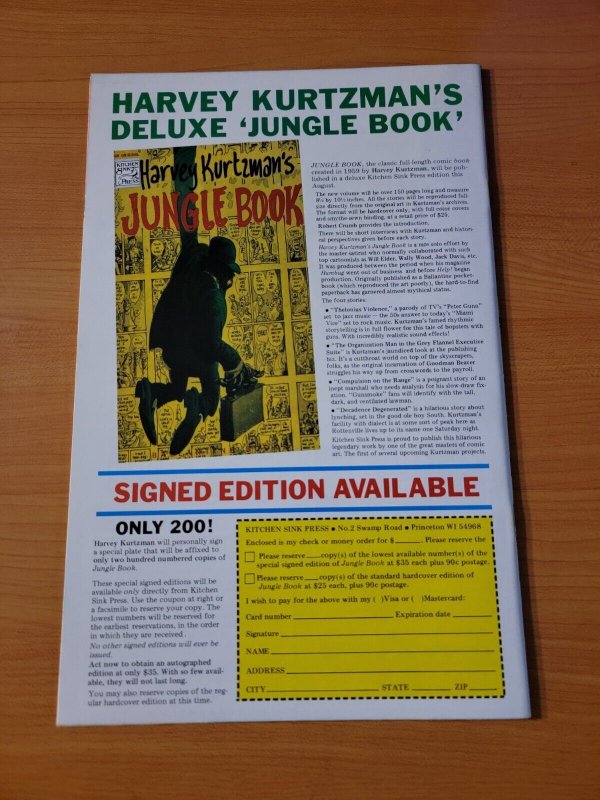 Omaha the Cat Dancer #2 ~ NEAR MINT NM ~ 1986 Kitchen Sink Comics