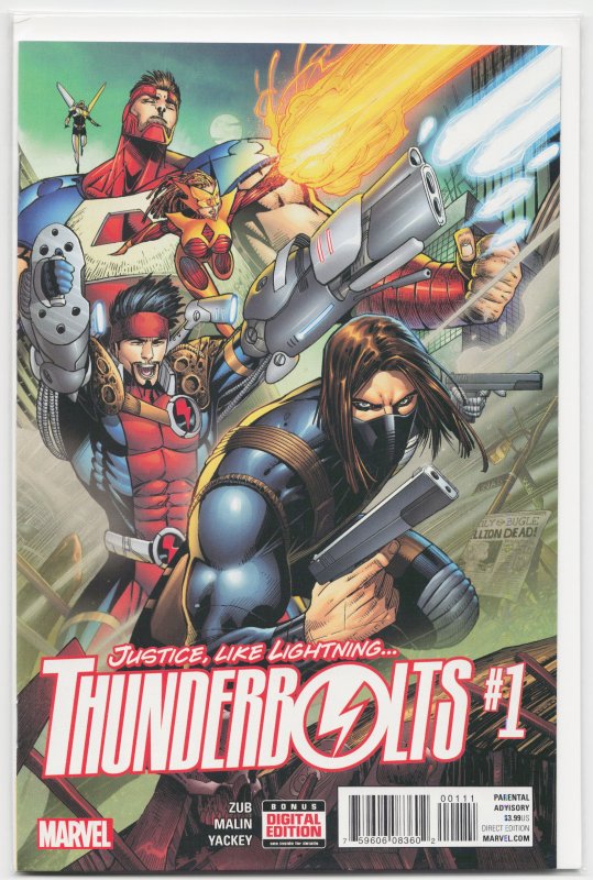 Thunderbolts #1 (2016) Thunderbolts