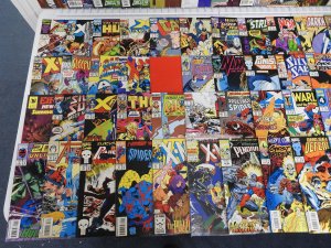 Huge Lot 190+ Comics W/ X-Men, Wolverine, Silver Surfer, +More! Avg FN/VF Cond!