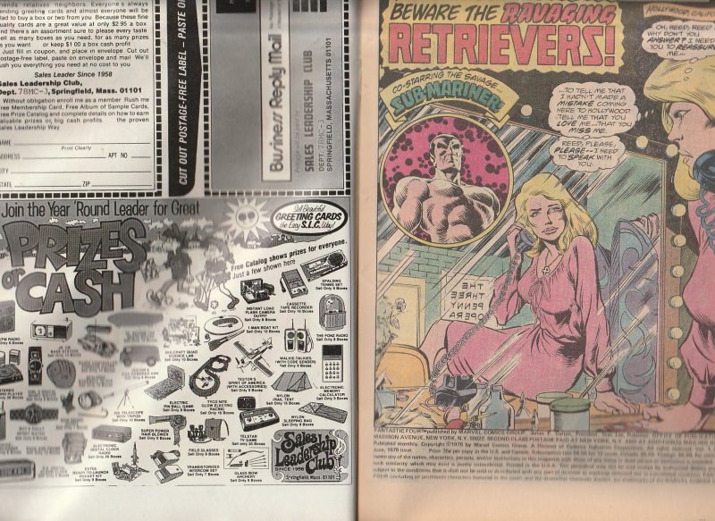 Fantastic Four(vol. 1) # 195  Sub Mariner - Fugitive !