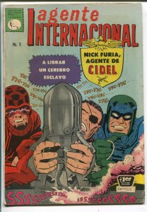 AGENTE INTERNACIONAL #9 1967-MARVEL-STRANGE TALE-MEXICAN-SHIELD-vg