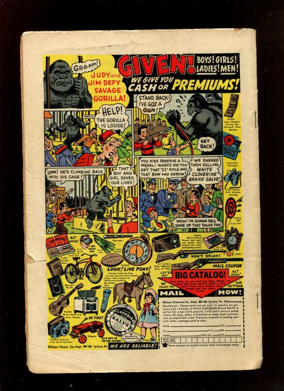 UNCANNY TALES #31 - CARL BURGOS COVER (4.0-4.5) 1955