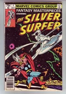 Fantasy Masterpieces #4 (Mar-79) VF/NM High-Grade Silver Surfer, Shalla Bal