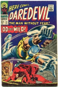 DAREDEVIL #23 1966-MARVEL-GENE COLAN ART FN