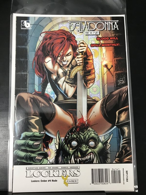 Lookers: Ember #4 Nude Cover (9.2) 2017