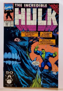 Incredible Hulk, The #384 (Sept 1991, Marvel) 8.5 VF+