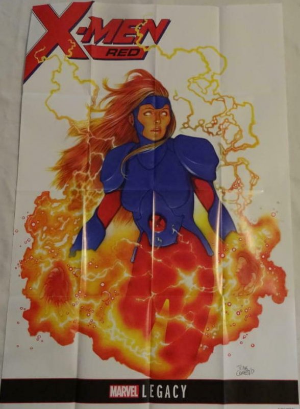 X-MEN RED Promo Poster, 24 x 36, 2017, MARVEL, Unused more in our store 154