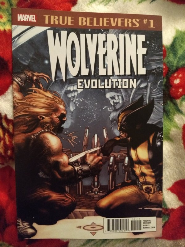 Wolverine Evolution True Believers #1 NM