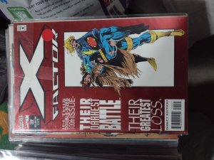X-FACTOR # 100  1994 MARVEL DISNEY   red foil anniversary issue