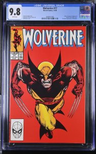 Wolverine #17 (11/89) Graded CGC 9.8