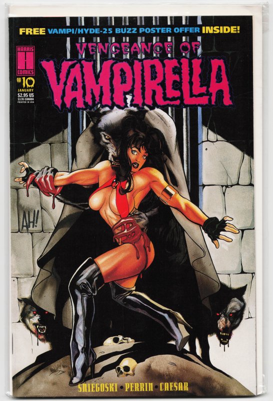 Vengeance of Vampirella #10 (1995) Vampirella