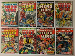 Power Man Iron Fist lot #8-48 Luke Marvel 23 diff avg 5.0 (range 4-6) (1973+)