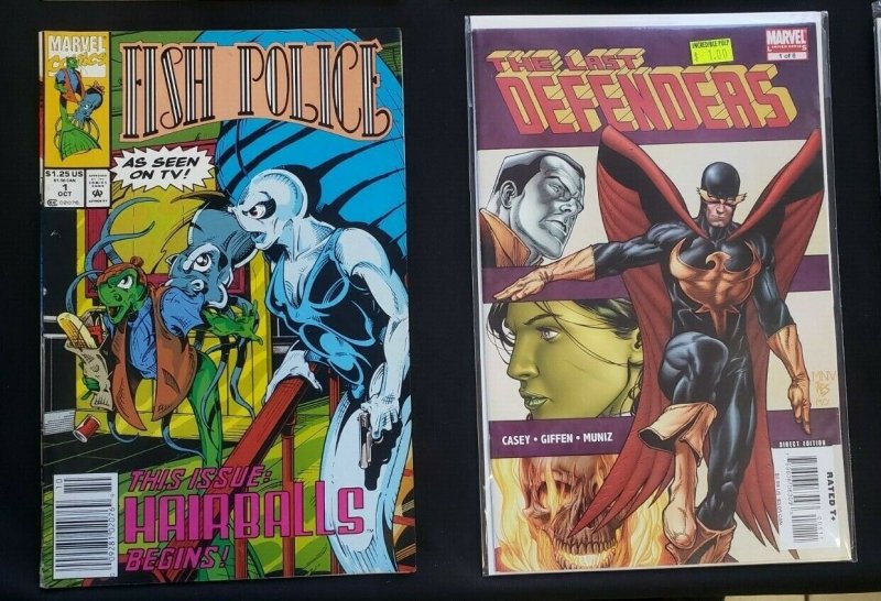 MISC MARVEL #1'S 8PC (VF) SQUADRON SUPREME, MADROX, THE LAST DEFENDERS 1992-2008