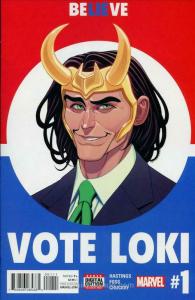 Vote Loki #1 VF/NM; Marvel | save on shipping - details inside