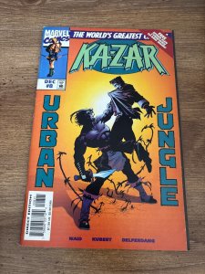 Ka-Zar # 8 VF/NM Marvel Comic Book Urban Jungle Zabu 24 J386