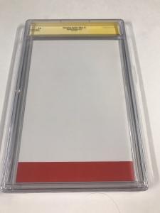 Amazing Spider-man 1 (2014) Cgc 9.8 Ss Signature Series Stan Lee Blank Variant