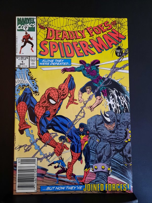 Deadly Foes of Spider-Man #1 (1991) VF