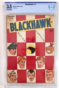 Blackhawk #11 (Quality, 1946) CBCS 3.5