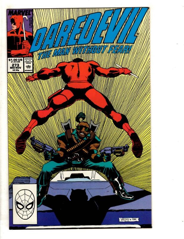 10 Daredevil Marvel Comic Books # 269 270 271 272 273 274 275 276 277 278 CR37